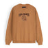 TH Brown Towel Embroidered Sweatshirt
